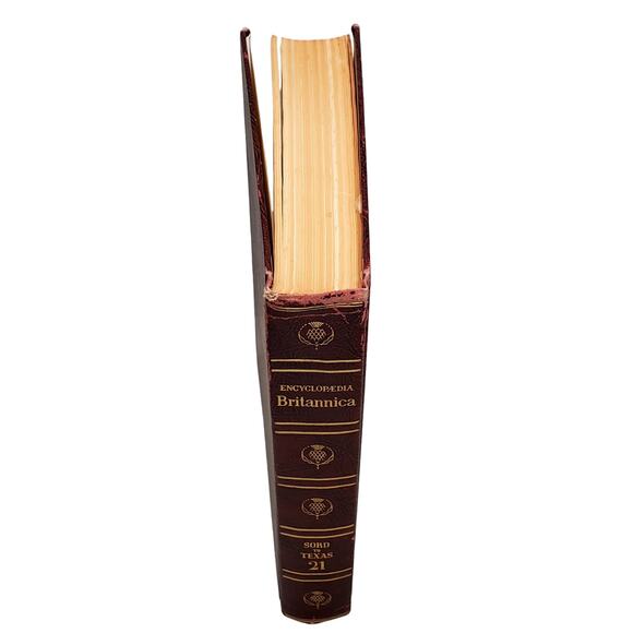 1959 Edition Encyclopedia Britannica Vtg HC Volume 21 SORD to TEXAS Education - Picture 4 of 16